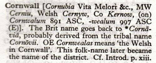 Cornovii, éponymes ??? Ertymologie-ekwall
